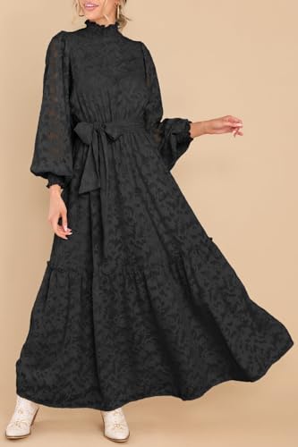 Long Sleeve Modest Formal Maxi