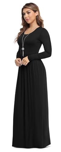 Long Sleeve Pockets Maxi